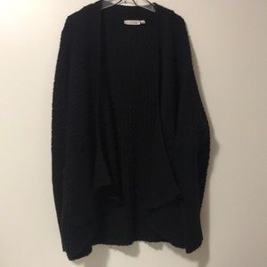 Black Knitted Cardigan